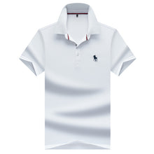 Load image into Gallery viewer, Summer 2020 Men's T-shirt Cotton Men's Short Sleeve T-shirt Polo Ralph Shirt Business Middle-aged Men's Top Tees 9921