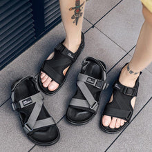 Load image into Gallery viewer, Casual Men Sandals Summer Shoes Sandal Mens Sandles Outdoor Breathable Comfort Slip on Plus Size Open Shoes Sandalias Hombre EVA