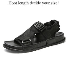 Load image into Gallery viewer, Casual Men Sandals Summer Shoes Sandal Mens Sandles Outdoor Breathable Comfort Slip on Plus Size Open Shoes Sandalias Hombre EVA