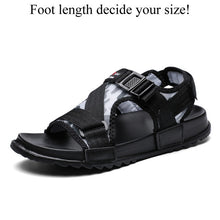 Load image into Gallery viewer, Casual Men Sandals Summer Shoes Sandal Mens Sandles Outdoor Breathable Comfort Slip on Plus Size Open Shoes Sandalias Hombre EVA