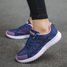Load image into Gallery viewer, Women Casual Shoes Fashion Breathable Walking Mesh Flat Shoes Woman White Sneakers Women 2019 Tenis Feminino Gym Shoes Sport