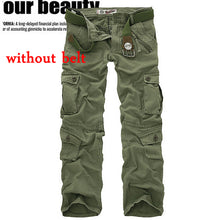Load image into Gallery viewer, Hot sale free shipping men cargo pants camouflage trousers military pants for man 7 colors