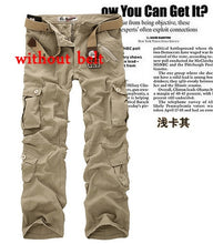 Load image into Gallery viewer, Hot sale free shipping men cargo pants camouflage trousers military pants for man 7 colors
