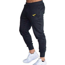 Load image into Gallery viewer, Fashion new logo men's fitness trousers cotton men's sports and fitness pants casual sports pants jogging pants tight trousers