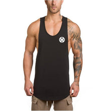 Load image into Gallery viewer, Brand gym clothing cotton singlets canotte bodybuilding stringer tank top men fitness shirt muscle guys sleeveless vest Tanktop