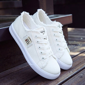 Women's shoes Flats Canvas shoes Girls Classic Fashion Designer Denim Sneakers for Women 2020 Spring/Autumn