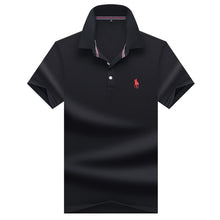 Load image into Gallery viewer, Summer 2020 Men&#39;s T-shirt Cotton Men&#39;s Short Sleeve T-shirt Polo Ralph Shirt Business Middle-aged Men&#39;s Top Tees 9921
