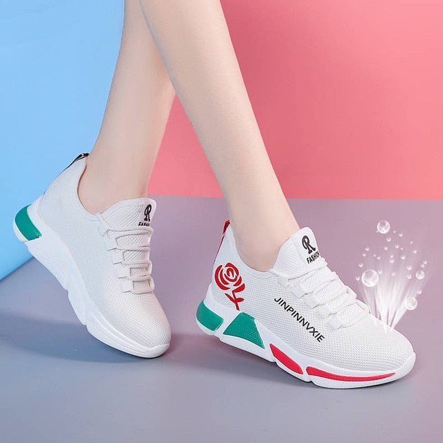 Women Casual Shoes New Spring Woman Shoes Fashion White Sneakers
