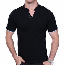 Load image into Gallery viewer, Summer Fashion Men&#39;s T Shirt Casual Patchwork Short Sleeve T Shirt Mens Clothing Trend Casual Slim Fit Hip-Hop Top Tees 5XL

