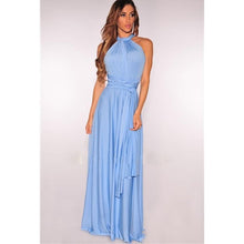 Load image into Gallery viewer, Sexy Women Multiway Wrap Convertible Boho Maxi Club Red Dress Bandage Long Dress Party Bridesmaids Infinity Robe Longue Femme
