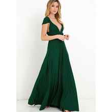 Load image into Gallery viewer, Sexy Women Multiway Wrap Convertible Boho Maxi Club Red Dress Bandage Long Dress Party Bridesmaids Infinity Robe Longue Femme
