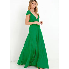 Load image into Gallery viewer, Sexy Women Multiway Wrap Convertible Boho Maxi Club Red Dress Bandage Long Dress Party Bridesmaids Infinity Robe Longue Femme

