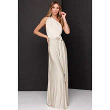 Load image into Gallery viewer, Sexy Women Multiway Wrap Convertible Boho Maxi Club Red Dress Bandage Long Dress Party Bridesmaids Infinity Robe Longue Femme
