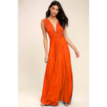Load image into Gallery viewer, Sexy Women Multiway Wrap Convertible Boho Maxi Club Red Dress Bandage Long Dress Party Bridesmaids Infinity Robe Longue Femme
