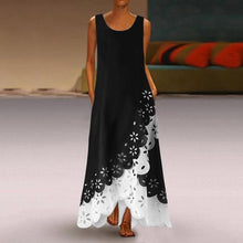 Load image into Gallery viewer, MAXIORILL maxi dress S-5XL woman богемное платье платье bohemian платье женское summer Sleeveless Print Round Neck beach dress
