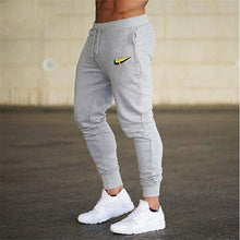 Load image into Gallery viewer, Fashion new logo men&#39;s fitness trousers cotton men&#39;s sports and fitness pants casual sports pants jogging pants tight trousers
