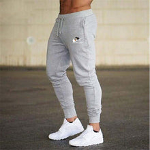 Load image into Gallery viewer, Fashion new logo men&#39;s fitness trousers cotton men&#39;s sports and fitness pants casual sports pants jogging pants tight trousers
