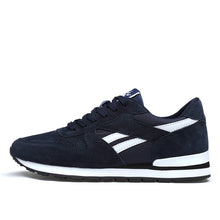 Load image into Gallery viewer, Genuine Leather Sneakers Mens Casual Shoes Breathable Non-slip Outdoor Sneakers Male Lightweight Lace-up Flats Shallow Fit Shoes

