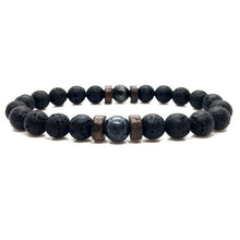 Load image into Gallery viewer, Men Bracelet Natural Moonstone Bead Tibetan Buddha Bracelet chakra Lava Stone Diffuser Bracelets Men Jewelry gift Drop Shipping
