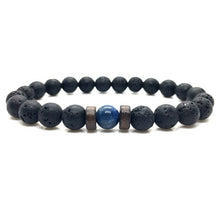 Load image into Gallery viewer, Men Bracelet Natural Moonstone Bead Tibetan Buddha Bracelet chakra Lava Stone Diffuser Bracelets Men Jewelry gift Drop Shipping
