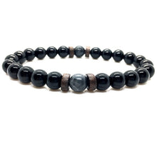 Load image into Gallery viewer, Men Bracelet Natural Moonstone Bead Tibetan Buddha Bracelet chakra Lava Stone Diffuser Bracelets Men Jewelry gift Drop Shipping
