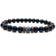 Load image into Gallery viewer, Men Bracelet Natural Moonstone Bead Tibetan Buddha Bracelet chakra Lava Stone Diffuser Bracelets Men Jewelry gift Drop Shipping
