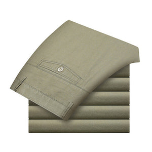 Pantalones de vestir de alta calidad para hombre, pantalones de vestir para hombre, pantalones de negocios, pantalones sociales informales para oficina, pantalones clásicos para hombre