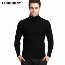 Load image into Gallery viewer, COODRONY Winter Thick Warm Cashmere Sweater Men Turtleneck Mens Sweaters Slim Fit Pullover Men Classic Wool Knitwear Pull Homme
