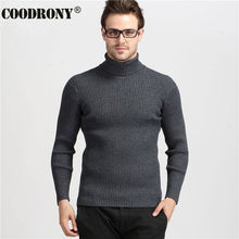 Load image into Gallery viewer, COODRONY Winter Thick Warm Cashmere Sweater Men Turtleneck Mens Sweaters Slim Fit Pullover Men Classic Wool Knitwear Pull Homme
