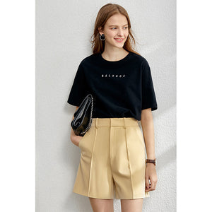 Amii Minimalism suit set women 2020 spring new Solid  suits &blazer ， suit vest ， high waist suit pants suit for women 12060909