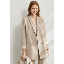 Load image into Gallery viewer, Amii Minimalism suit set women 2020 spring new Solid  suits &amp;blazer ， suit vest ， high waist suit pants suit for women 12060909
